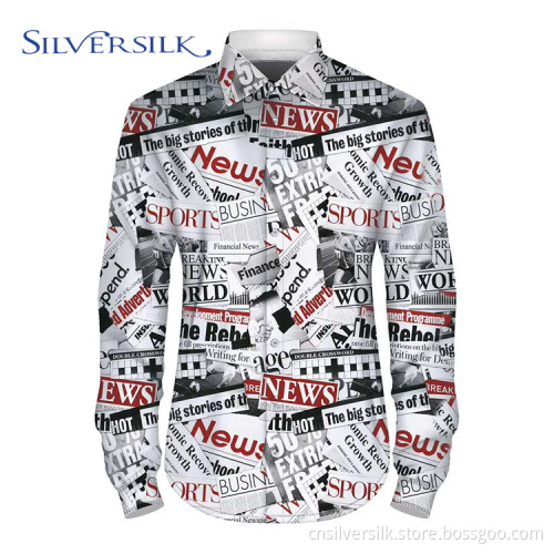 Designer high street long sleeve custom shirt